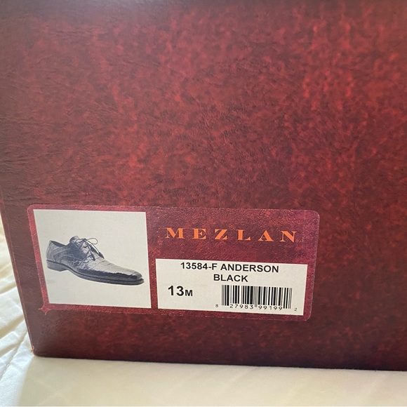 Mens Mezlan Genuine Alligator Dress Shoes - 13M - Picture 3 of 10